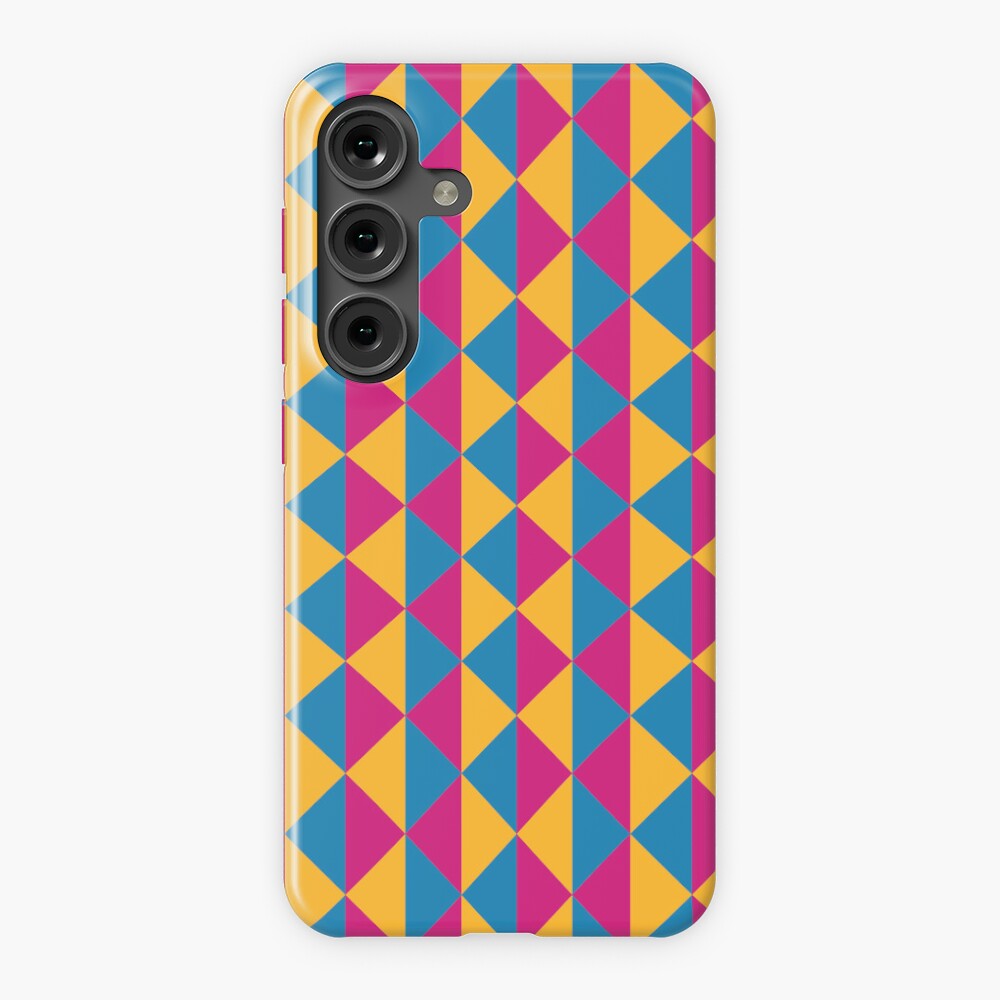 With its bold colours and modern geometric style, this works beautifully as a versatile option for anyone who loves abstract art and colourful visuals — great for any occasion. Inspired by the Pansexual Pride flag, a symbol of identity, inclusivity, and pride. Perfect for expressing your true self or gifting to someone you want to affirm and celebrate.
