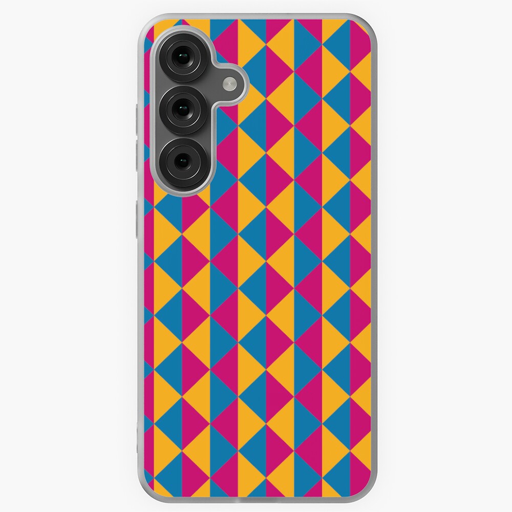 With its bold colours and modern geometric style, this works beautifully as a versatile option for anyone who loves abstract art and colourful visuals — great for any occasion. Inspired by the Pansexual Pride flag, a symbol of identity, inclusivity, and pride. Perfect for expressing your true self or gifting to someone you want to affirm and celebrate.