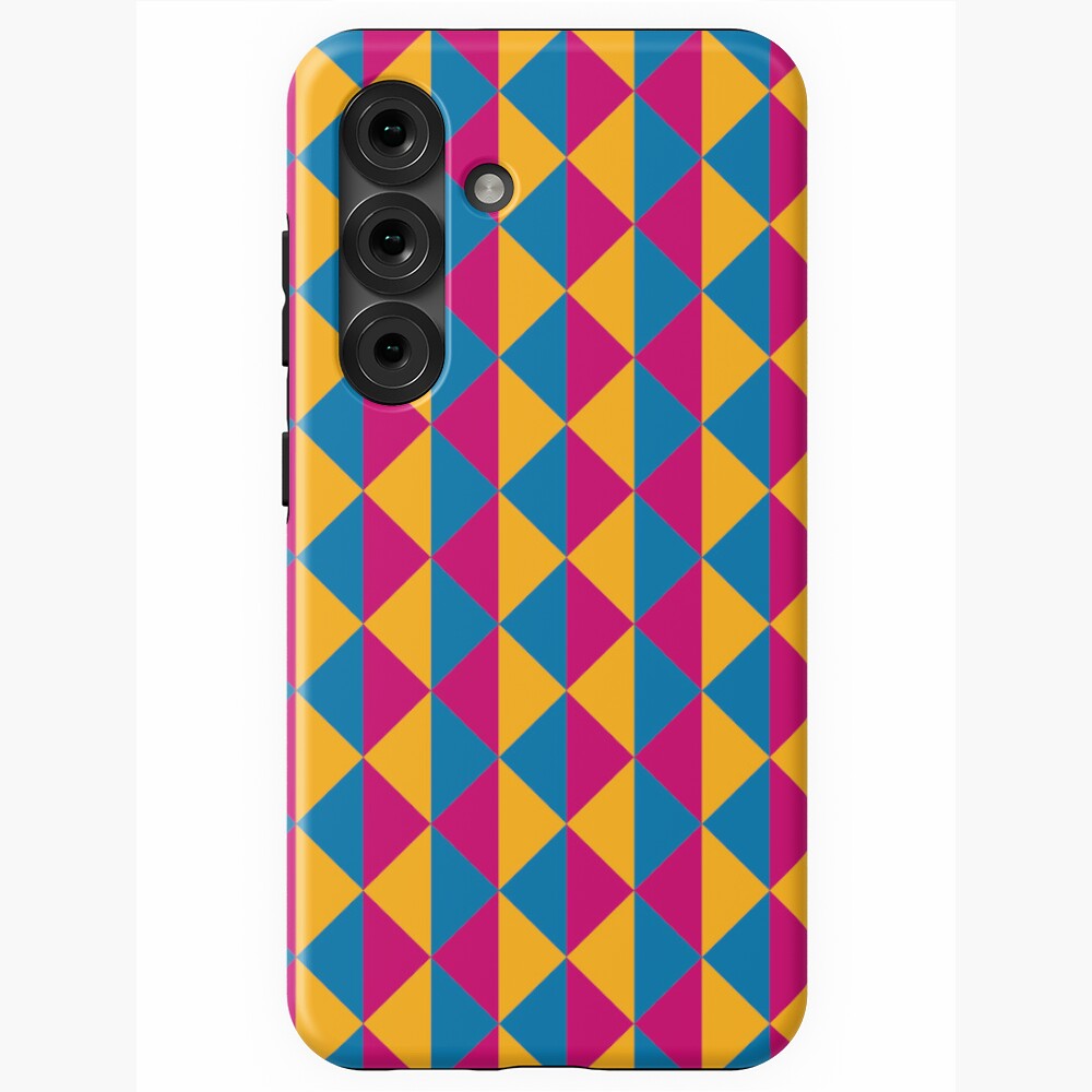 With its bold colours and modern geometric style, this works beautifully as a versatile option for anyone who loves abstract art and colourful visuals — great for any occasion. Inspired by the Pansexual Pride flag, a symbol of identity, inclusivity, and pride. Perfect for expressing your true self or gifting to someone you want to affirm and celebrate.