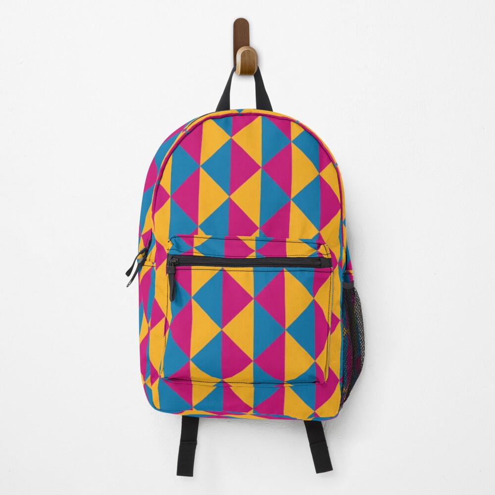 With its bold colours and modern geometric style, this works beautifully as a versatile option for anyone who loves abstract art and colourful visuals — great for any occasion. Inspired by the Pansexual Pride flag, a symbol of identity, inclusivity, and pride. Perfect for expressing your true self or gifting to someone you want to affirm and celebrate.