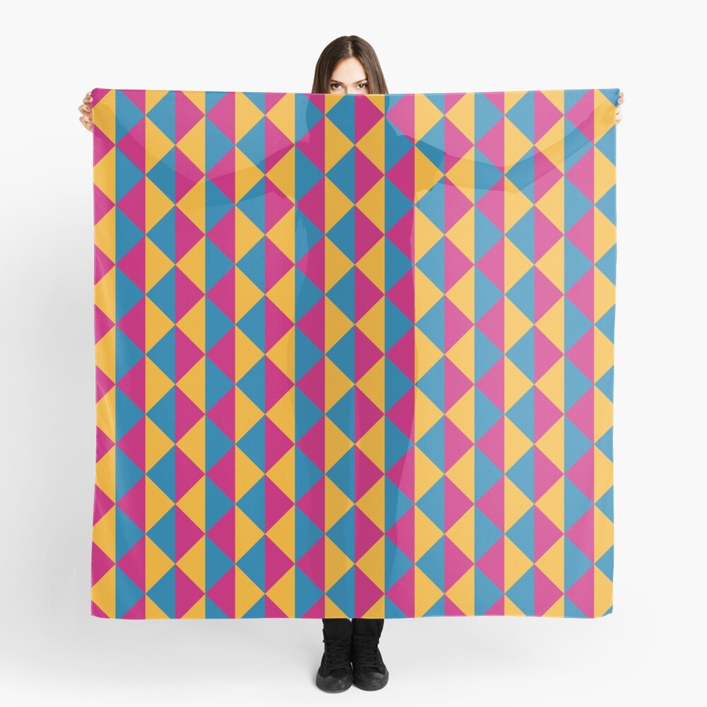 With its bold colours and modern geometric style, this works beautifully as a versatile option for anyone who loves abstract art and colourful visuals — great for any occasion. Inspired by the Pansexual Pride flag, a symbol of identity, inclusivity, and pride. Perfect for expressing your true self or gifting to someone you want to affirm and celebrate.