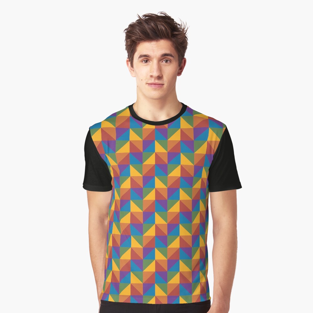 With its bold colours and modern geometric style, this works beautifully as a versatile option for anyone who loves abstract art and colourful visuals — great for any occasion. Inspired by the Rainbow Pride flag, a symbol of identity, inclusivity, and pride. Perfect for expressing your true self or gifting to someone you want to affirm and celebrate.