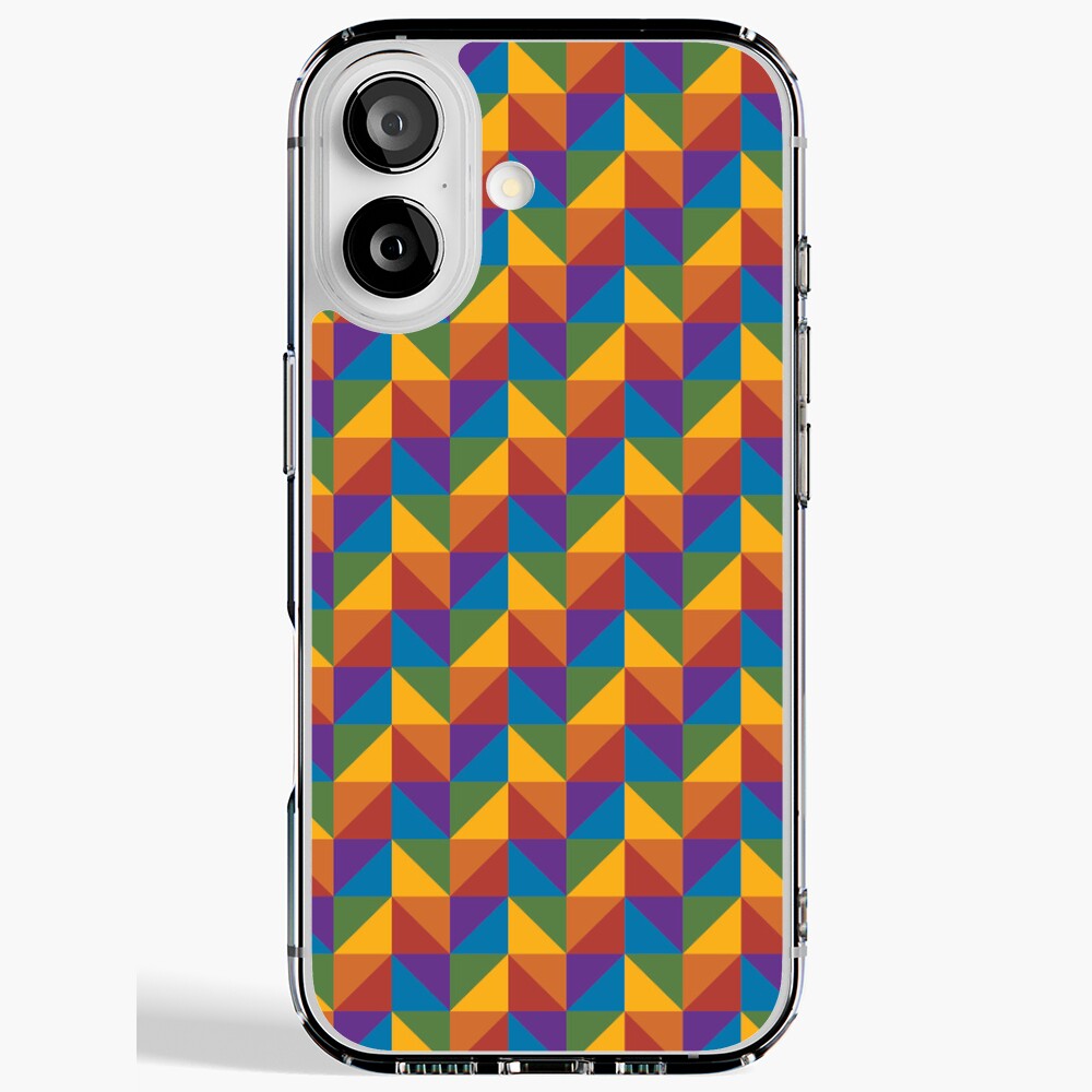 With its bold colours and modern geometric style, this works beautifully as a versatile option for anyone who loves abstract art and colourful visuals — great for any occasion. Inspired by the Rainbow Pride flag, a symbol of identity, inclusivity, and pride. Perfect for expressing your true self or gifting to someone you want to affirm and celebrate.