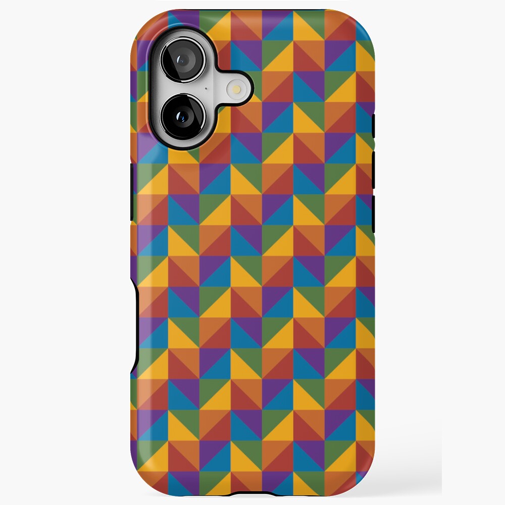 With its bold colours and modern geometric style, this works beautifully as a versatile option for anyone who loves abstract art and colourful visuals — great for any occasion. Inspired by the Rainbow Pride flag, a symbol of identity, inclusivity, and pride. Perfect for expressing your true self or gifting to someone you want to affirm and celebrate.