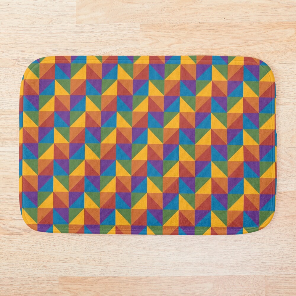 With its bold colours and modern geometric style, this works beautifully as a versatile option for anyone who loves abstract art and colourful visuals — great for any occasion. Inspired by the Rainbow Pride flag, a symbol of identity, inclusivity, and pride. Perfect for expressing your true self or gifting to someone you want to affirm and celebrate.