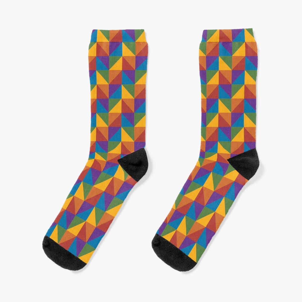 With its bold colours and modern geometric style, this works beautifully as a versatile option for anyone who loves abstract art and colourful visuals — great for any occasion. Inspired by the Rainbow Pride flag, a symbol of identity, inclusivity, and pride. Perfect for expressing your true self or gifting to someone you want to affirm and celebrate.