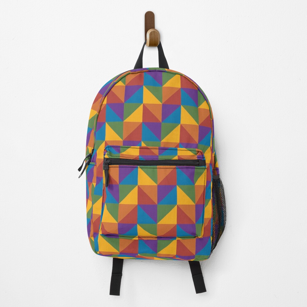 With its bold colours and modern geometric style, this works beautifully as a versatile option for anyone who loves abstract art and colourful visuals — great for any occasion. Inspired by the Rainbow Pride flag, a symbol of identity, inclusivity, and pride. Perfect for expressing your true self or gifting to someone you want to affirm and celebrate.