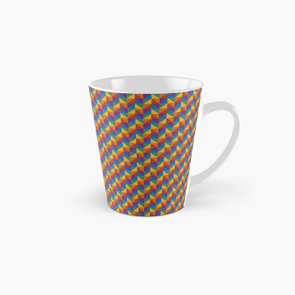 With its bold colours and modern geometric style, this works beautifully as a versatile option for anyone who loves abstract art and colourful visuals — great for any occasion. Inspired by the Rainbow Pride flag, a symbol of identity, inclusivity, and pride. Perfect for expressing your true self or gifting to someone you want to affirm and celebrate.