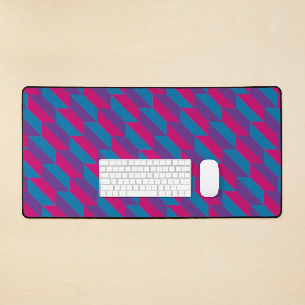 With its bold colors and modern geometric style, this works beautifully as a versatile option for anyone who loves abstract art and colorful visuals — great for any occasion. Inspired by the Bisexual Pride flag, a symbol of identity, inclusivity, and pride. Perfect for expressing your true self or gifting to someone you want to affirm and celebrate.