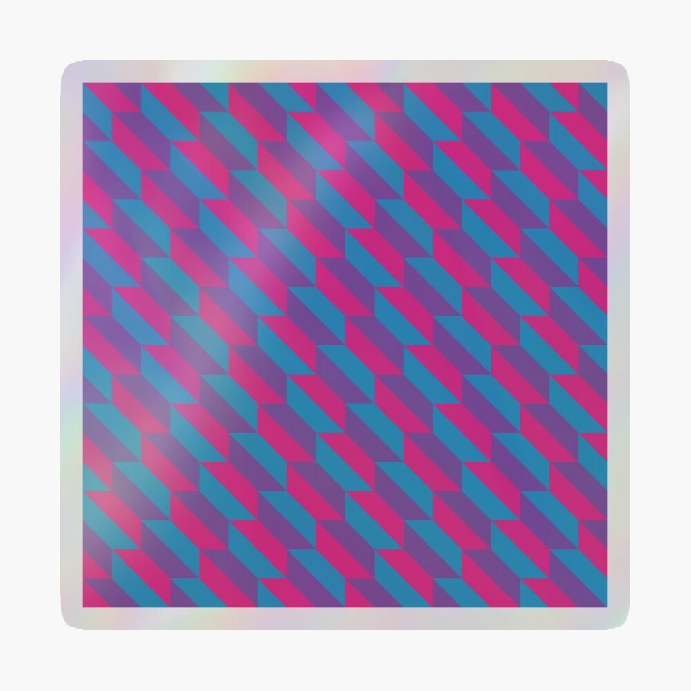 With its bold colors and modern geometric style, this works beautifully as a versatile option for anyone who loves abstract art and colorful visuals — great for any occasion. Inspired by the Bisexual Pride flag, a symbol of identity, inclusivity, and pride. Perfect for expressing your true self or gifting to someone you want to affirm and celebrate.