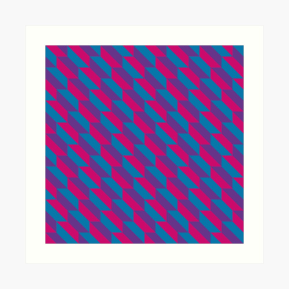 With its bold colors and modern geometric style, this works beautifully as a versatile option for anyone who loves abstract art and colorful visuals — great for any occasion. Inspired by the Bisexual Pride flag, a symbol of identity, inclusivity, and pride. Perfect for expressing your true self or gifting to someone you want to affirm and celebrate.