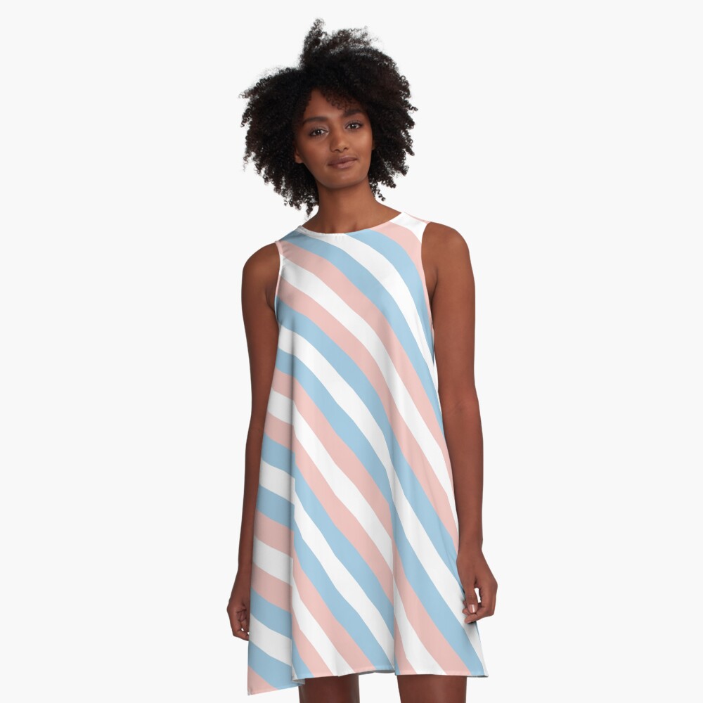 With its bold colors and modern geometric style, this works beautifully as a versatile option for anyone who loves abstract art and colorful visuals — great for any occasion. Inspired by the Transgender Pride flag, a symbol of identity, inclusivity, and pride. Perfect for expressing your true self or gifting to someone you want to affirm and celebrate.