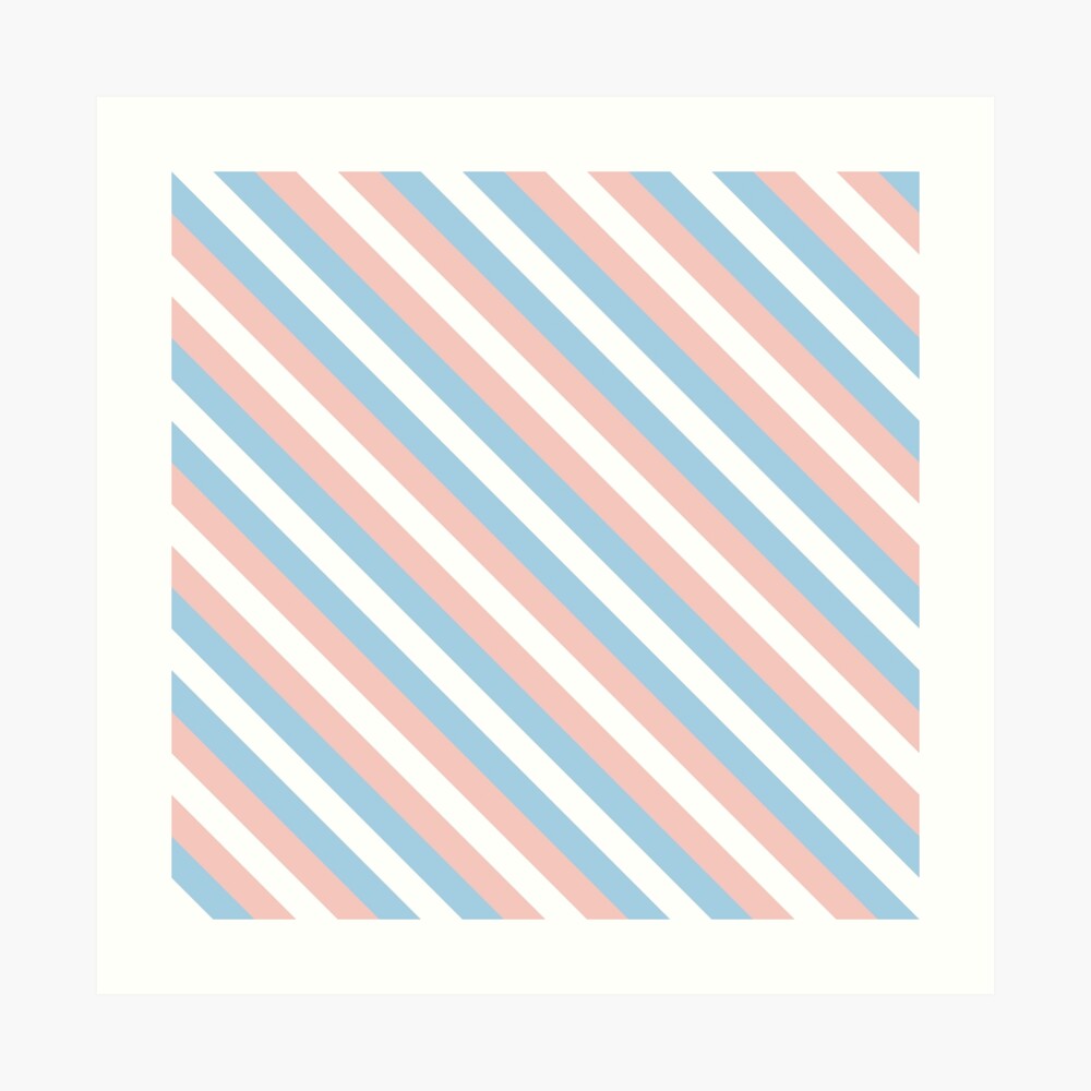 With its bold colors and modern geometric style, this works beautifully as a versatile option for anyone who loves abstract art and colorful visuals — great for any occasion. Inspired by the Transgender Pride flag, a symbol of identity, inclusivity, and pride. Perfect for expressing your true self or gifting to someone you want to affirm and celebrate.