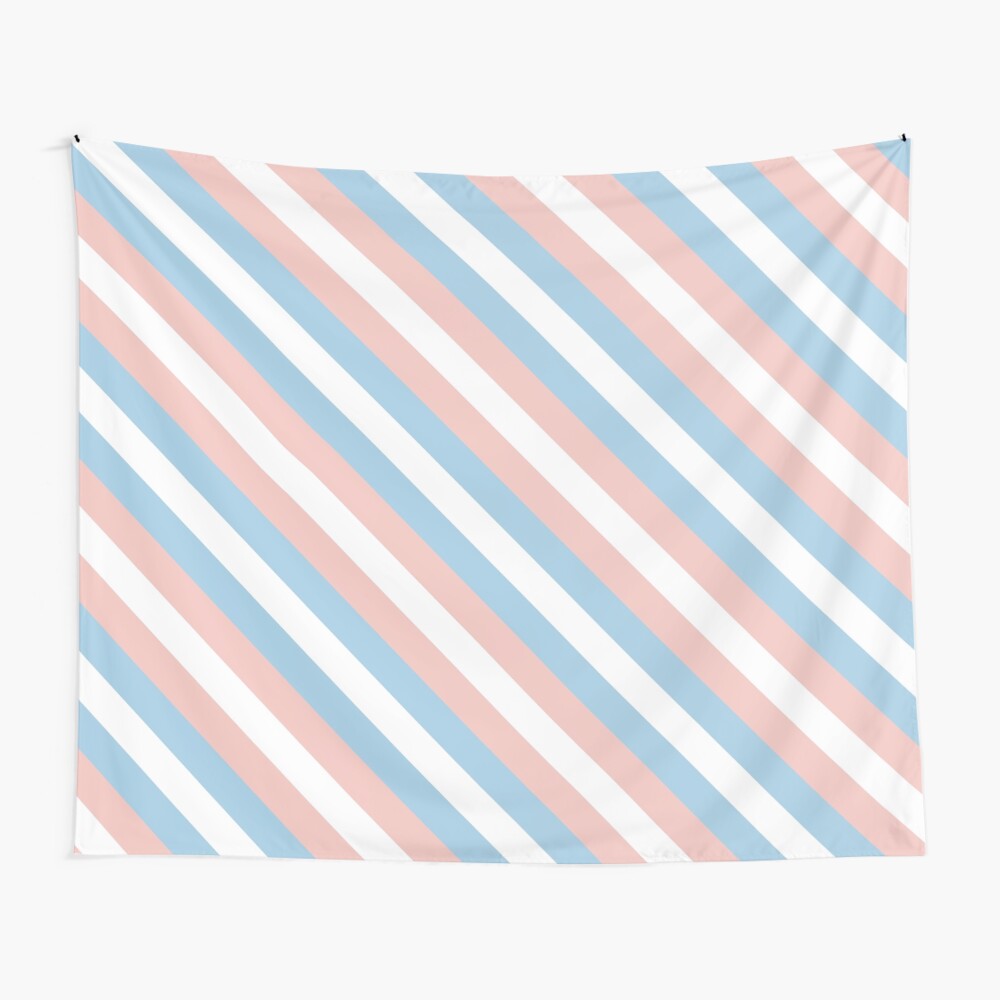 With its bold colors and modern geometric style, this works beautifully as a versatile option for anyone who loves abstract art and colorful visuals — great for any occasion. Inspired by the Transgender Pride flag, a symbol of identity, inclusivity, and pride. Perfect for expressing your true self or gifting to someone you want to affirm and celebrate.