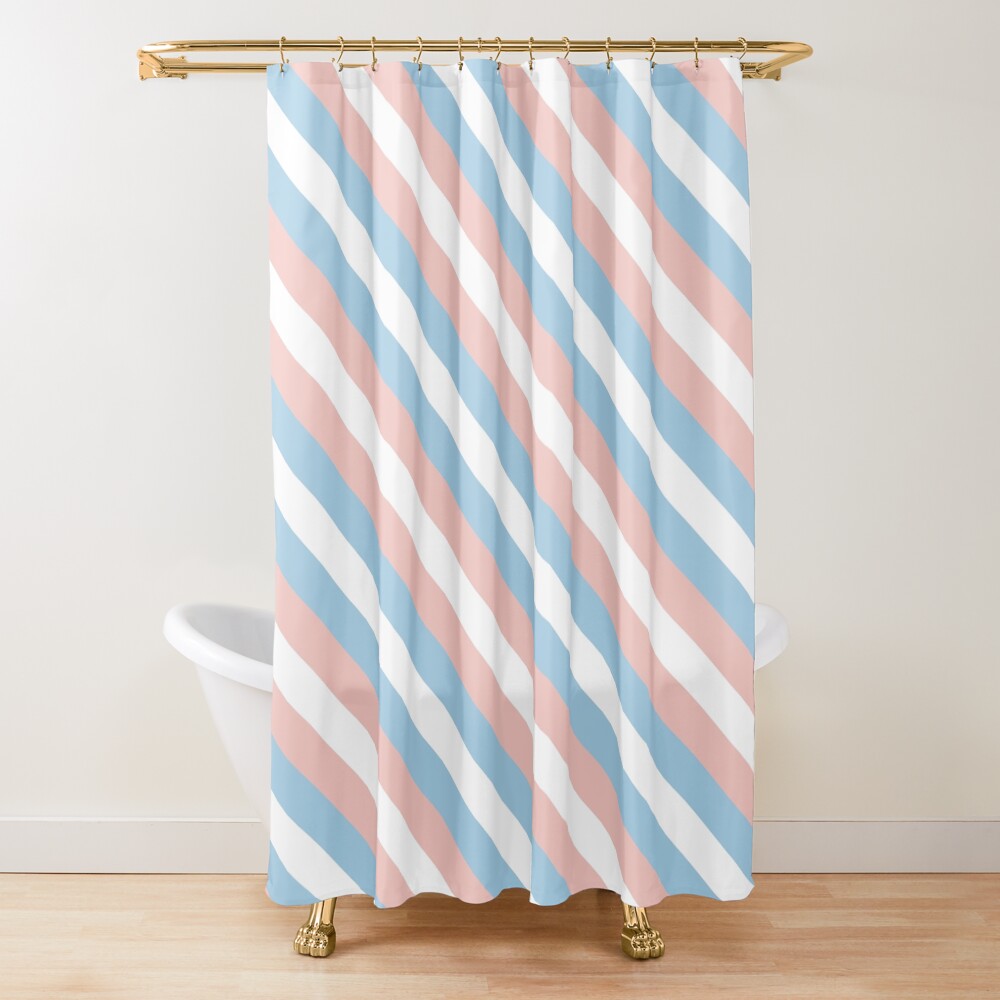 With its bold colors and modern geometric style, this works beautifully as a versatile option for anyone who loves abstract art and colorful visuals — great for any occasion. Inspired by the Transgender Pride flag, a symbol of identity, inclusivity, and pride. Perfect for expressing your true self or gifting to someone you want to affirm and celebrate.