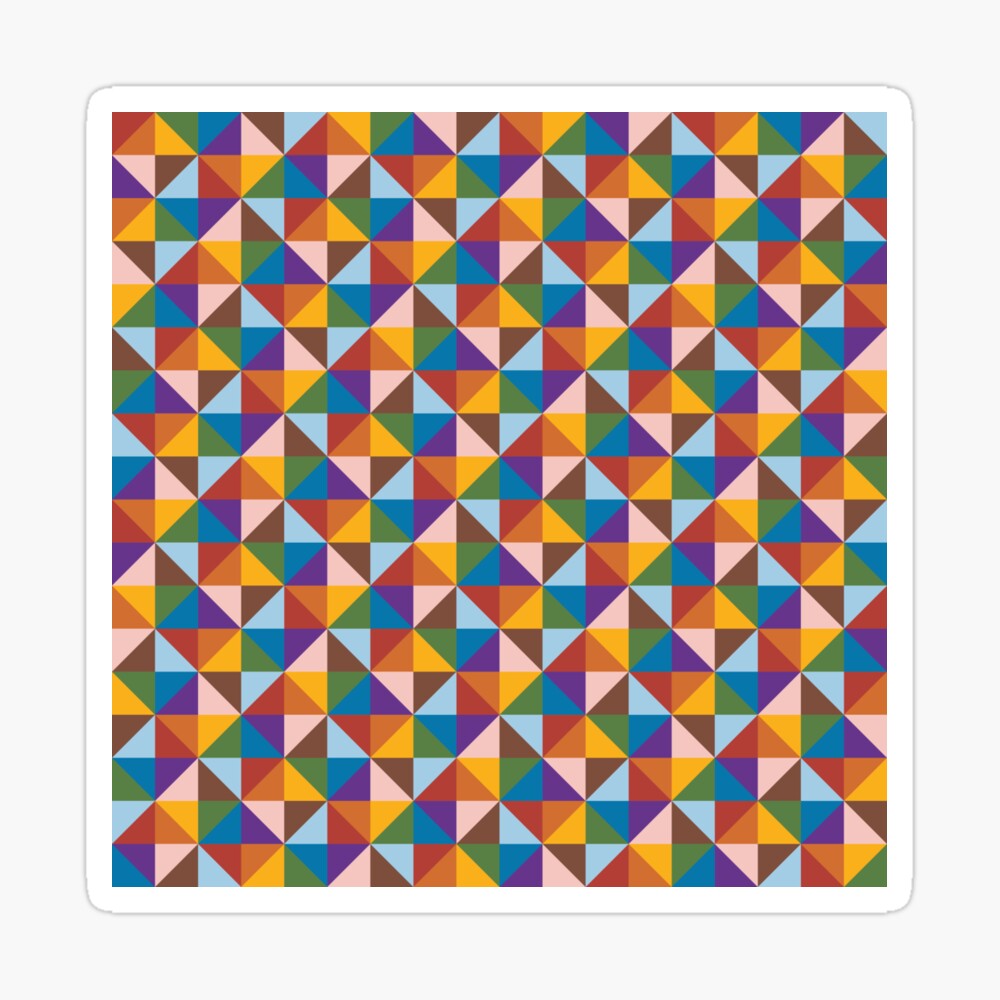 With its bold colours and modern geometric style, this works beautifully as a versatile option for anyone who loves abstract art and colourful visuals — great for any occasion. Inspired by the Progress Pride flag, a symbol of identity, inclusivity, and pride. Perfect for expressing your true self or gifting to someone you want to affirm and celebrate.