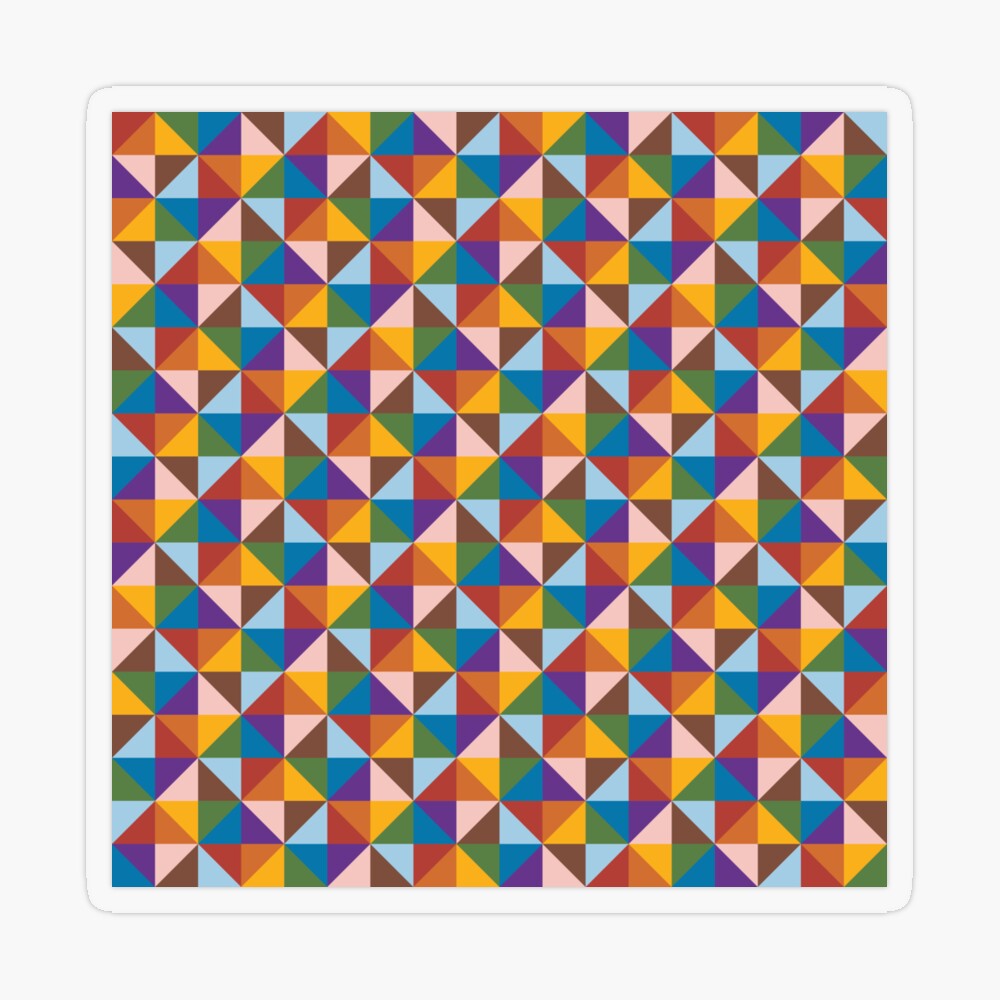 With its bold colours and modern geometric style, this works beautifully as a versatile option for anyone who loves abstract art and colourful visuals — great for any occasion. Inspired by the Progress Pride flag, a symbol of identity, inclusivity, and pride. Perfect for expressing your true self or gifting to someone you want to affirm and celebrate.