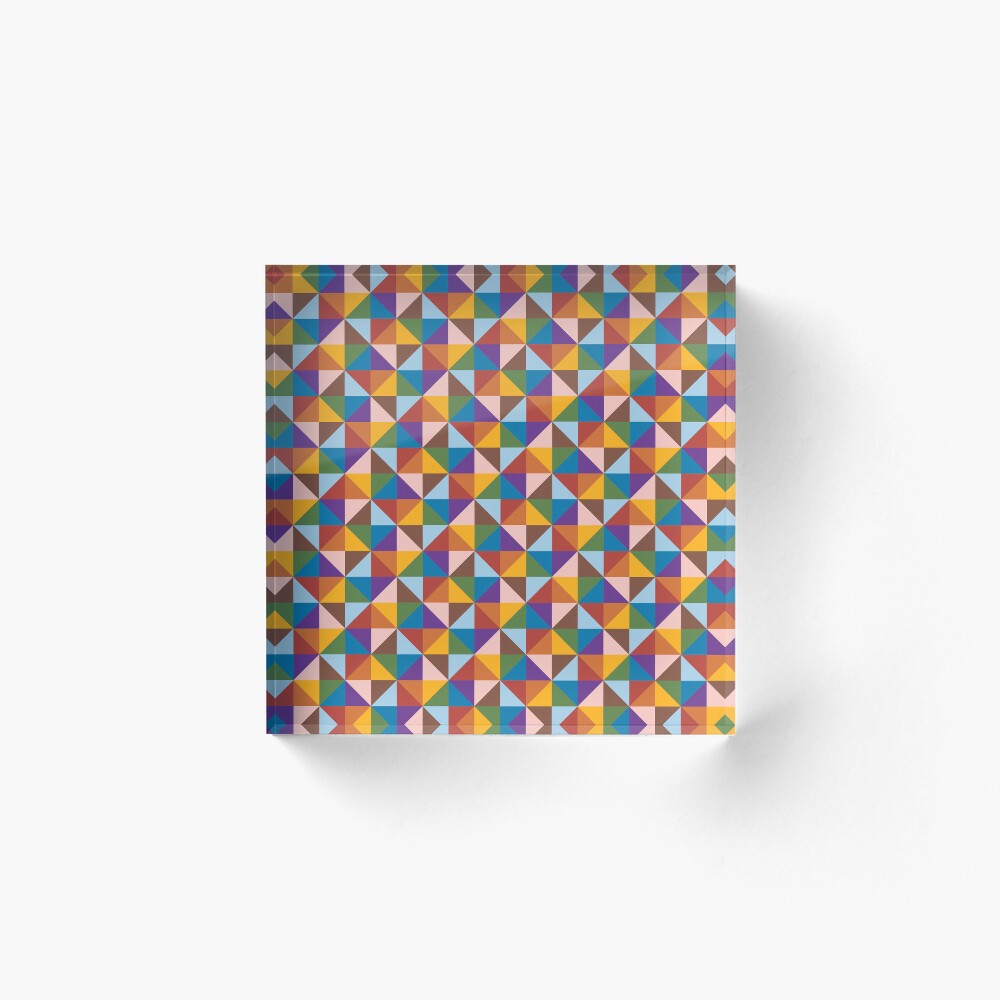 With its bold colours and modern geometric style, this works beautifully as a versatile option for anyone who loves abstract art and colourful visuals — great for any occasion. Inspired by the Progress Pride flag, a symbol of identity, inclusivity, and pride. Perfect for expressing your true self or gifting to someone you want to affirm and celebrate.
