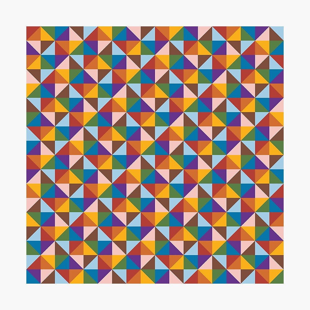 With its bold colours and modern geometric style, this works beautifully as a versatile option for anyone who loves abstract art and colourful visuals — great for any occasion. Inspired by the Progress Pride flag, a symbol of identity, inclusivity, and pride. Perfect for expressing your true self or gifting to someone you want to affirm and celebrate.