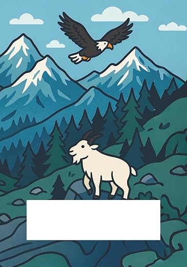 Mountain Peaks Primary Notebook