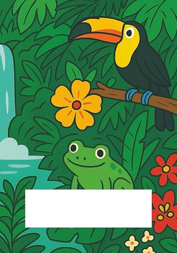 Rainforest Paradise Primary Notebook