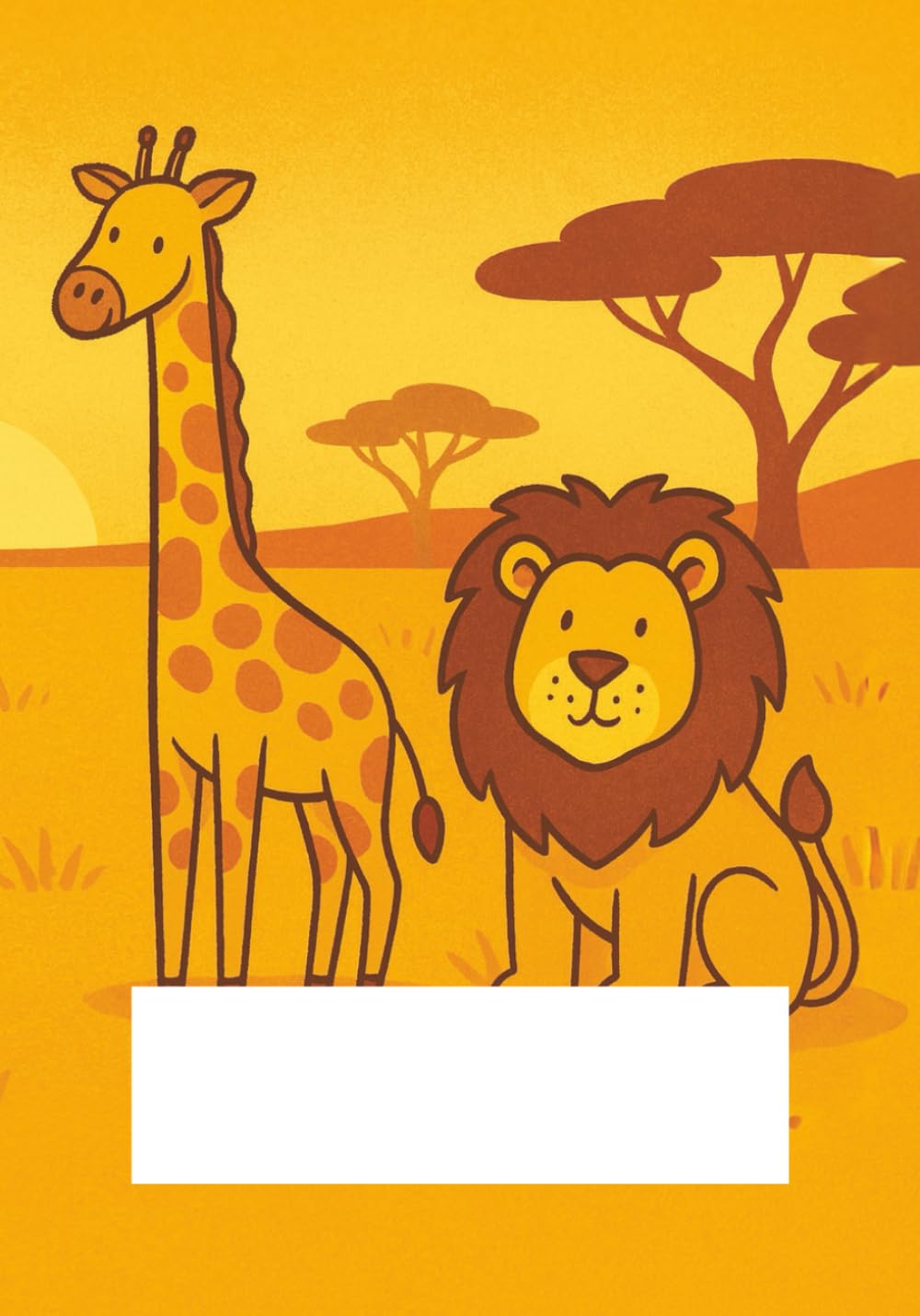 Savanna Safari Primary Notebook