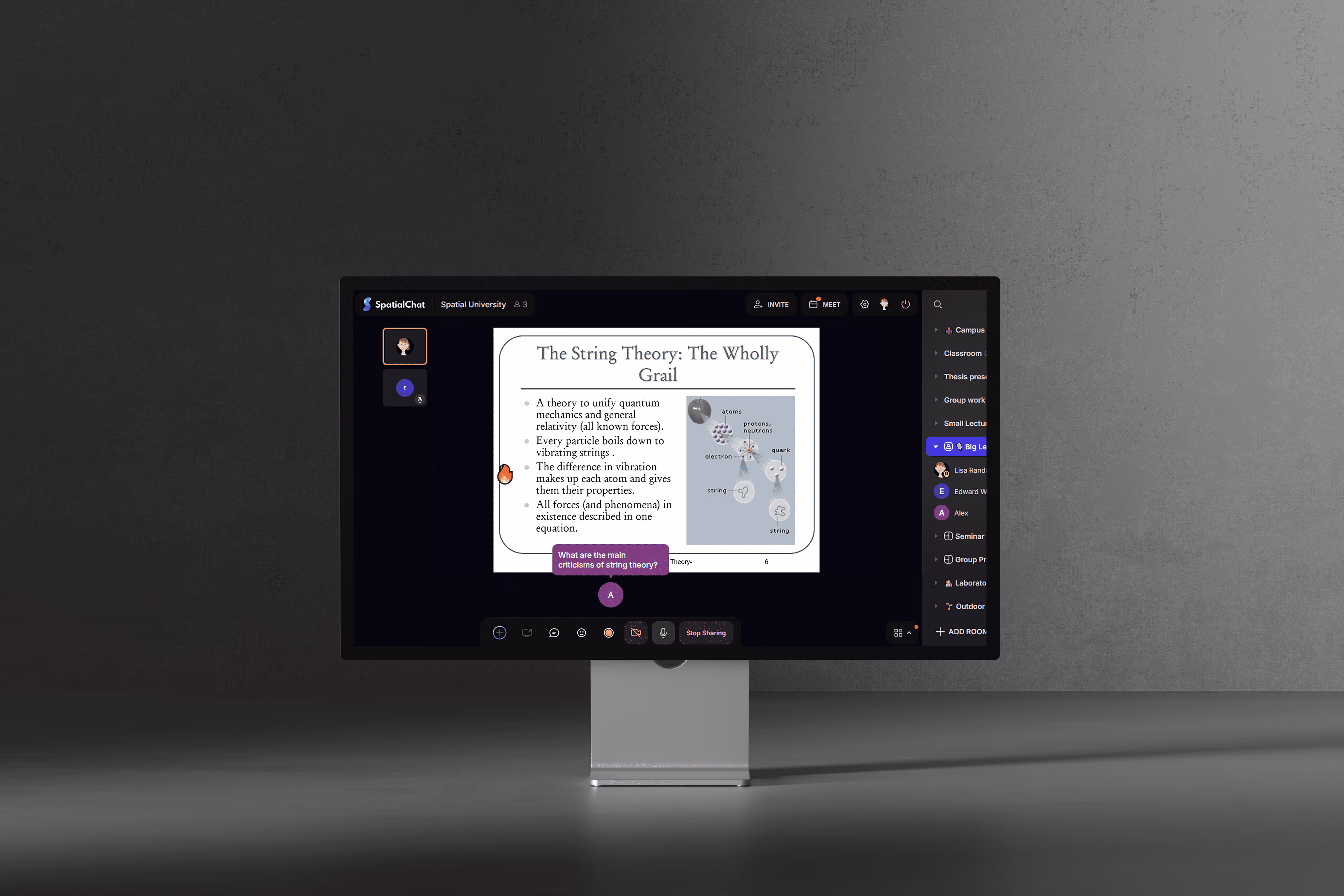 Sandip Dhamelia Project UI UX Design Spatial Chat Dashboard