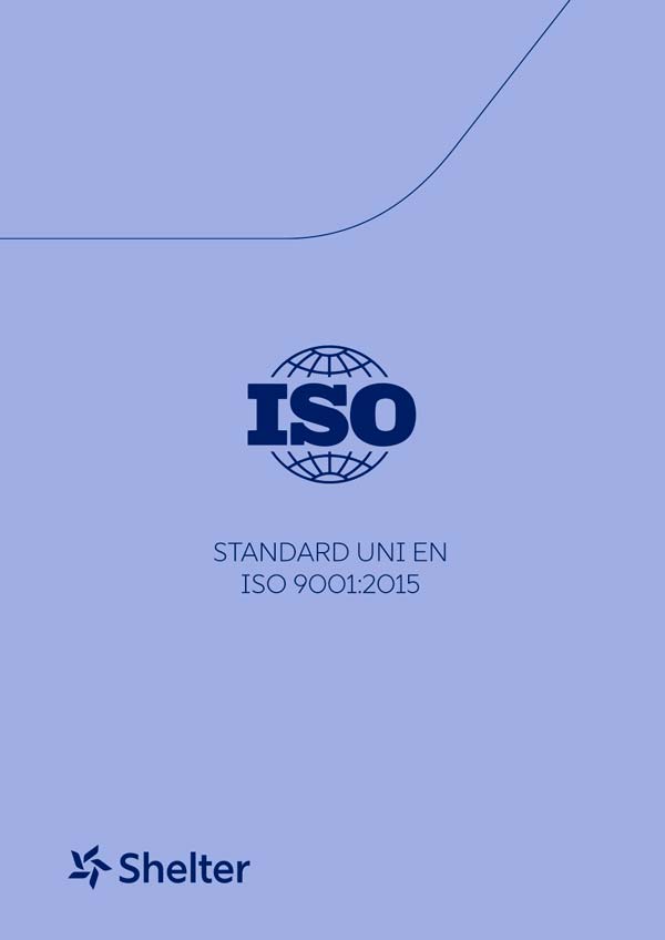 Shelter UNI EN ISO 9001:2015 Certification