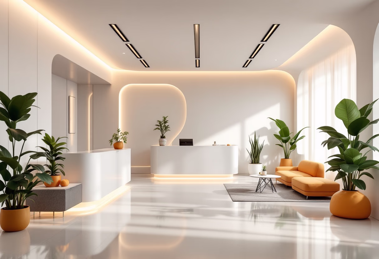 [background image] inviting frontoffice space (for a preschool & daycare)