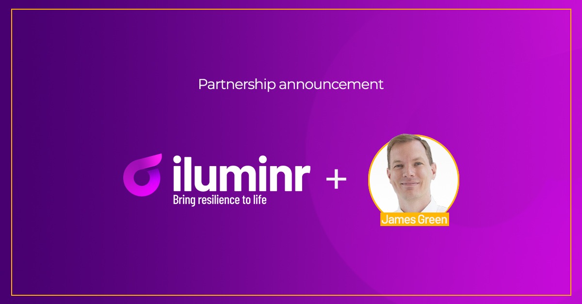 Rising tech star iluminr and James Green partner to modernize the resilience industry