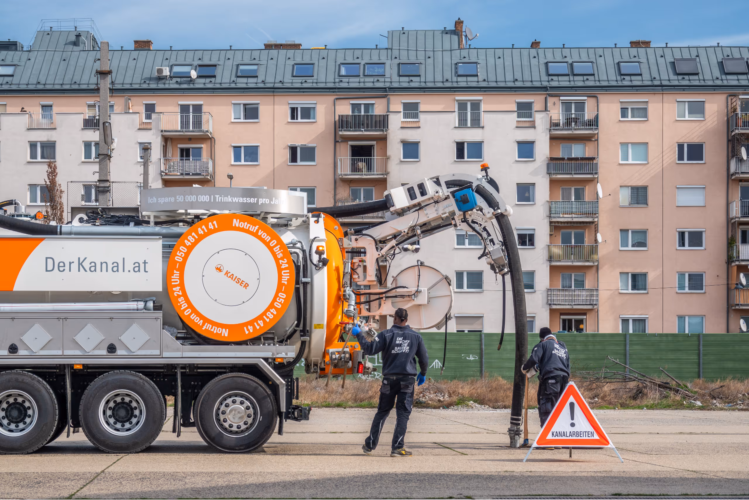 DerKanal Bauprojekt - Nordwestbahnhof Bauarbeiten