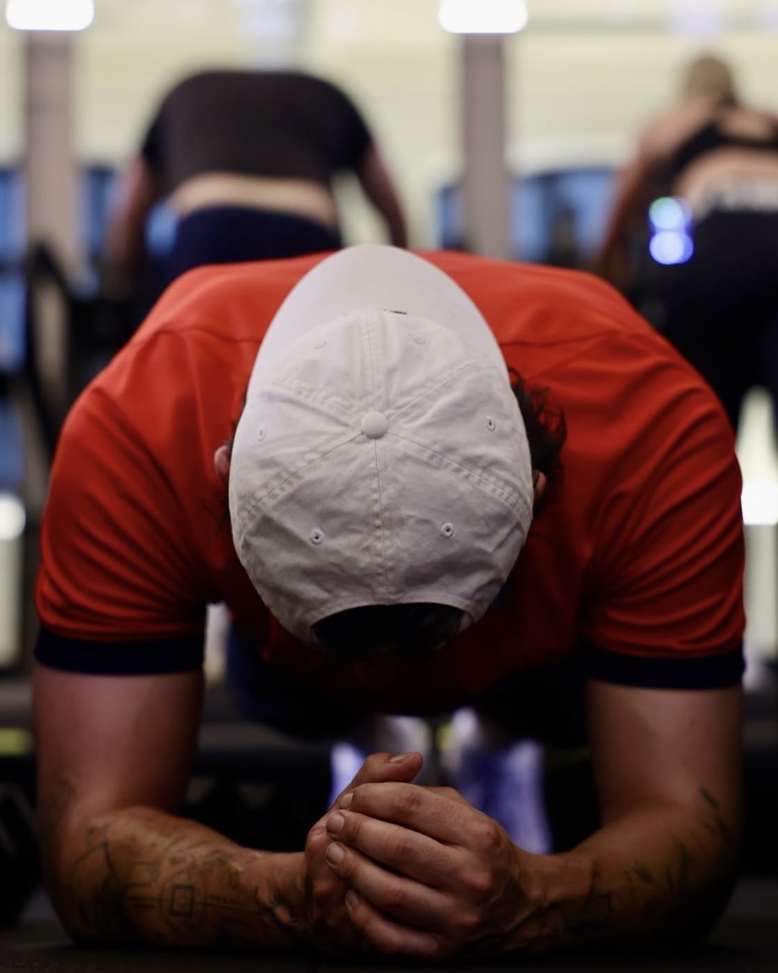 Strength block in progress