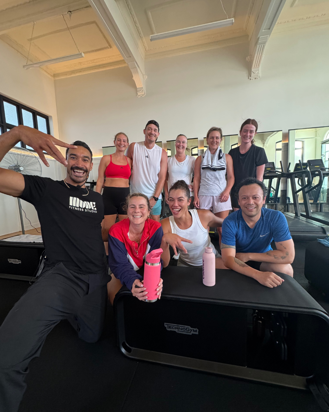 MODE members in studio