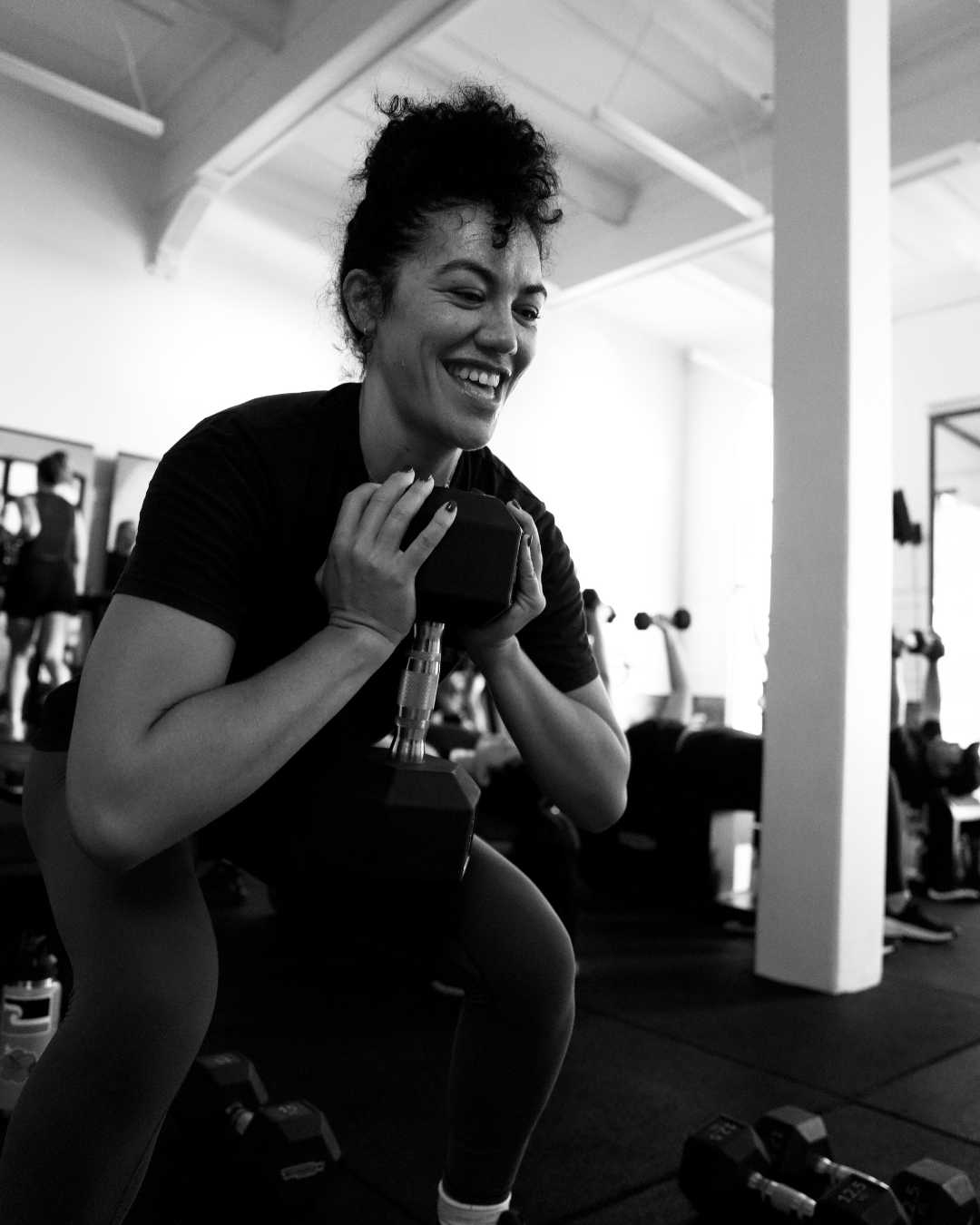 MODE strength training session
