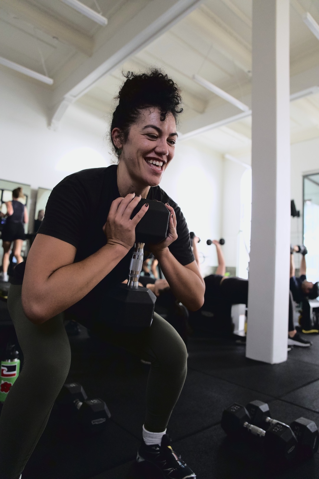 MODE strength training session