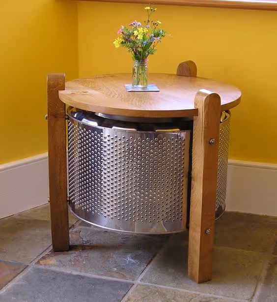 Réutiliser son lave-linge en table