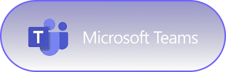 Microsoft Teams logo with text on a rounded blue button.