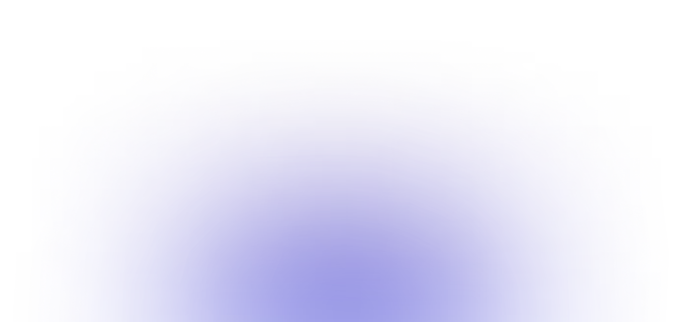 Graphic of an atom with electron orbits surrounding a nucleus emitting rays, depicted in blue and purple tones.