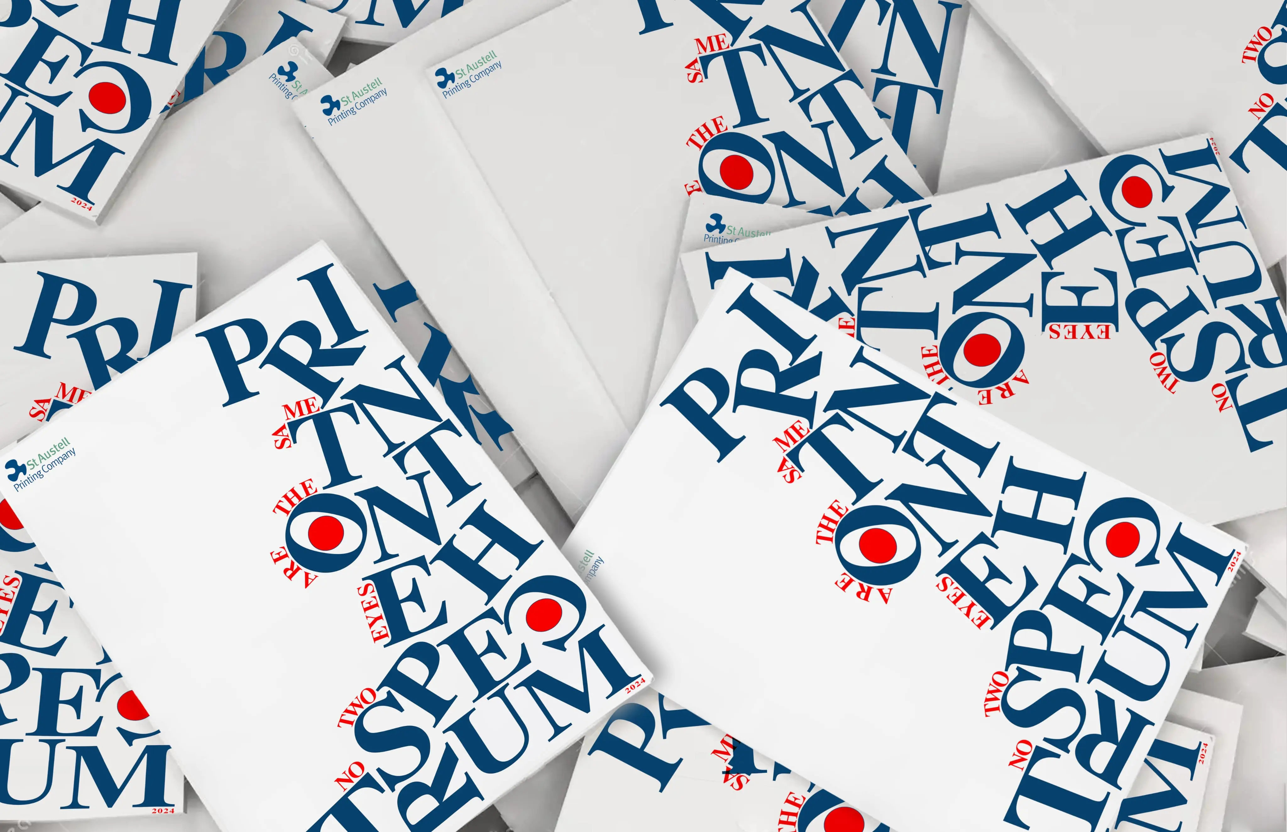 An image of student work for St Austel print