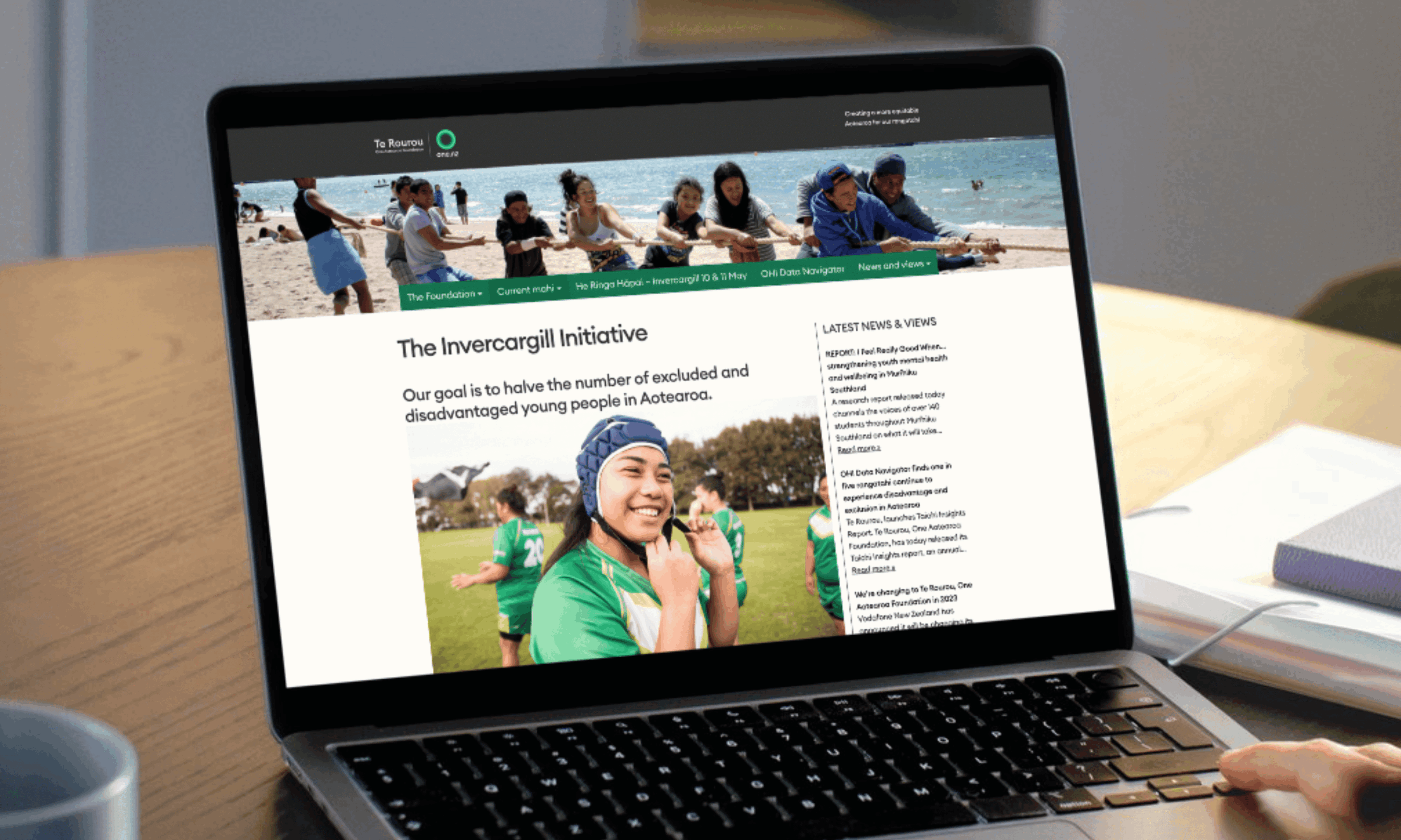 Te Rourou, One Aotearoa Foundation: Website Support & Security Response