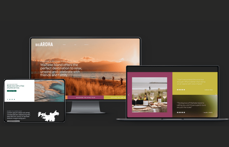 Need a brand and website that brings bookings?