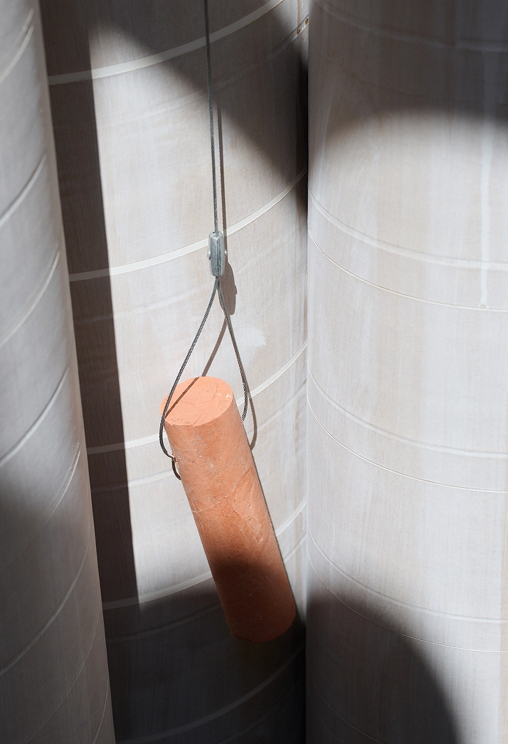 Detail of concrete structure of one of the O/Create builds.