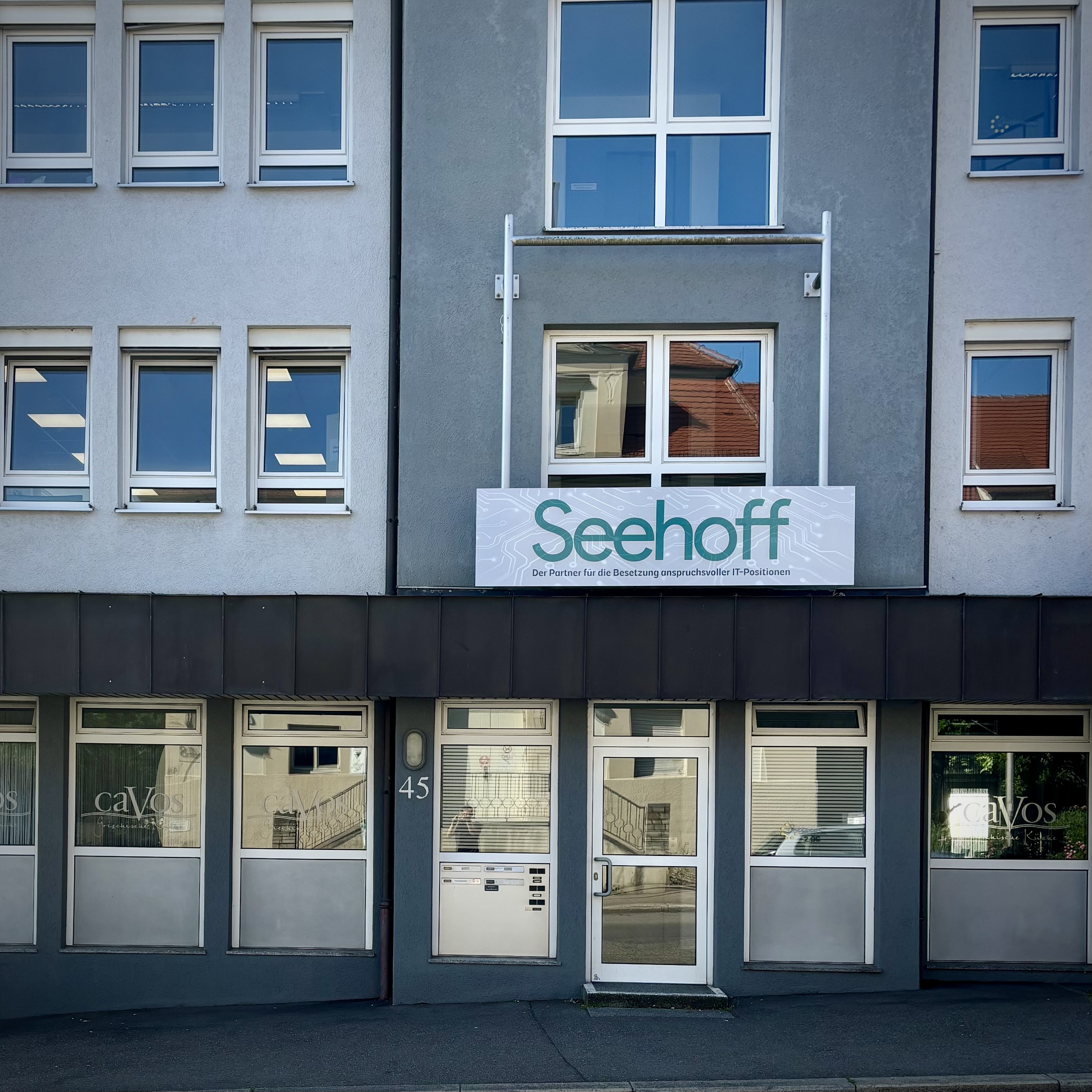 Außenansicht Büro der Seehoff GmbH
