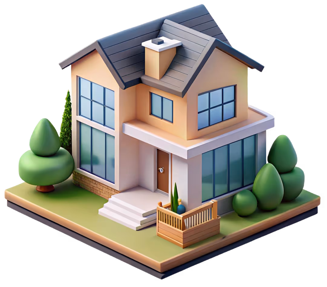 Real estate mockup
