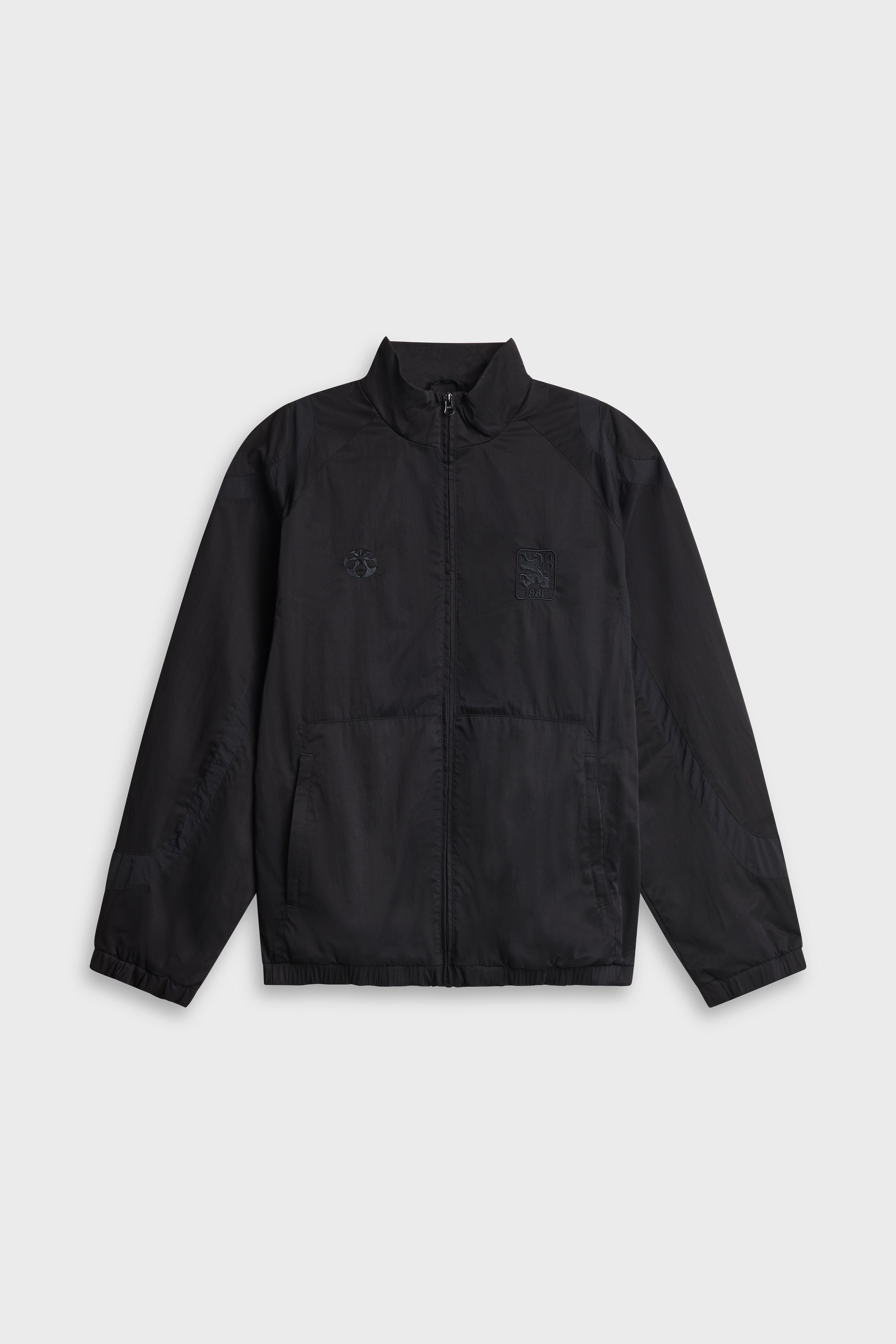 1860 x SOCIETAS - ALL-BLACK TRACK JACKET
