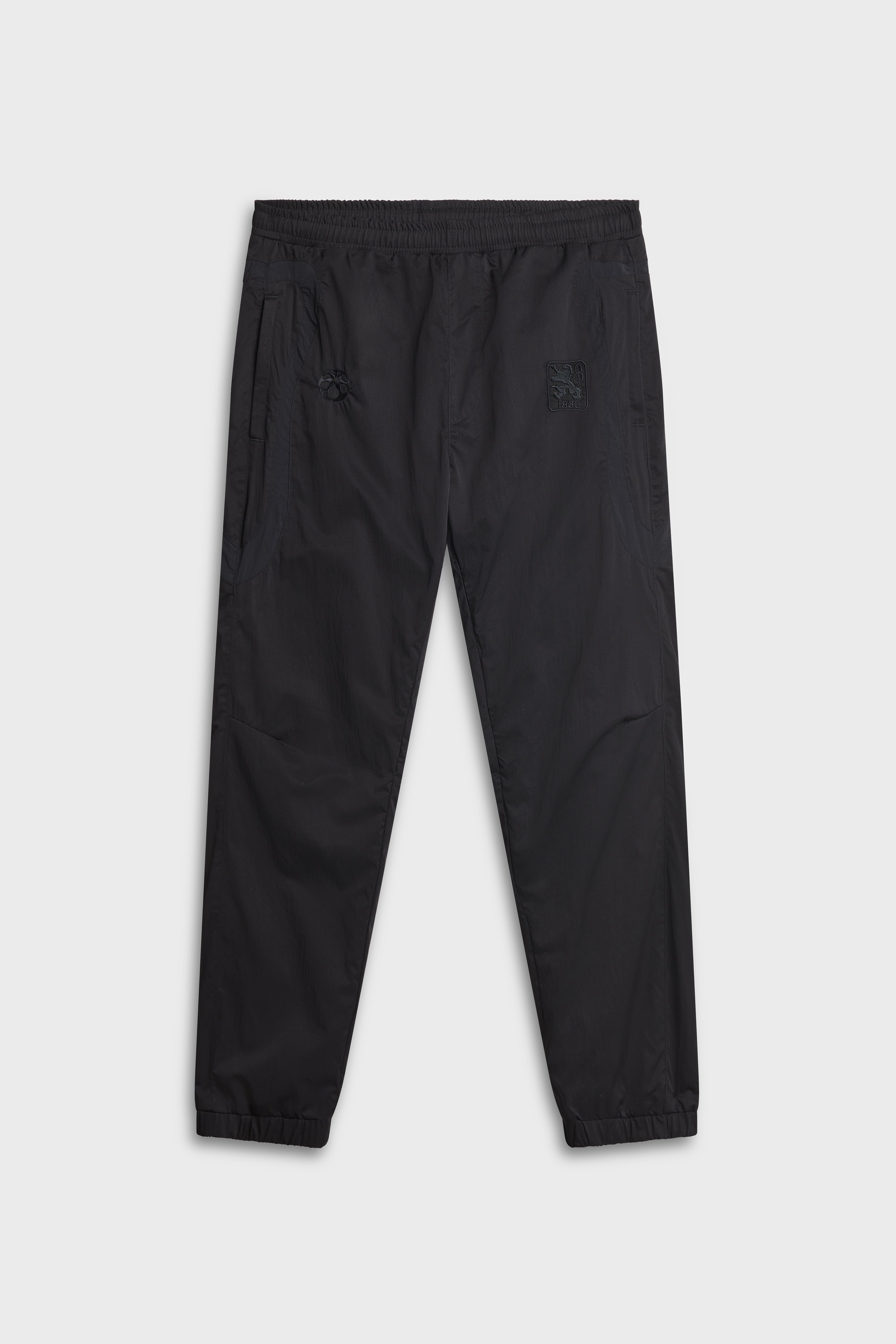 1860 x SOCIETAS - ALL-BLACK TRACK PANTS
