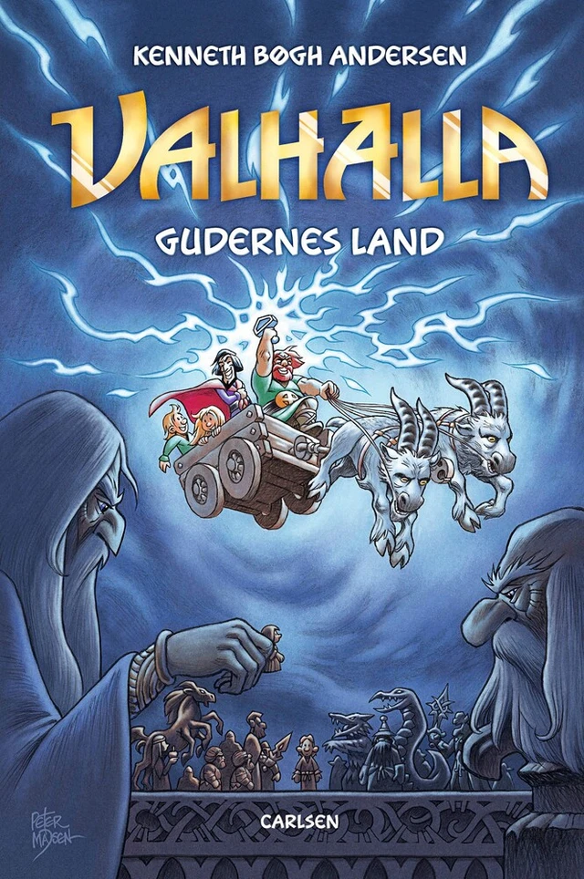 Bog med titel valhalla - gudernes land
