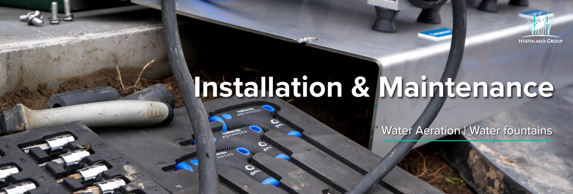 Installation and Maintenance Banner Heathland Fountains and Aerators 