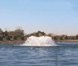 surface lake aerator supplied and installed by heathland group