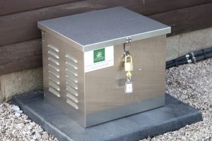 AquaAir Ultra Diffused Aerator Installation at J A Jones Nursery for Irrigation Reservoir